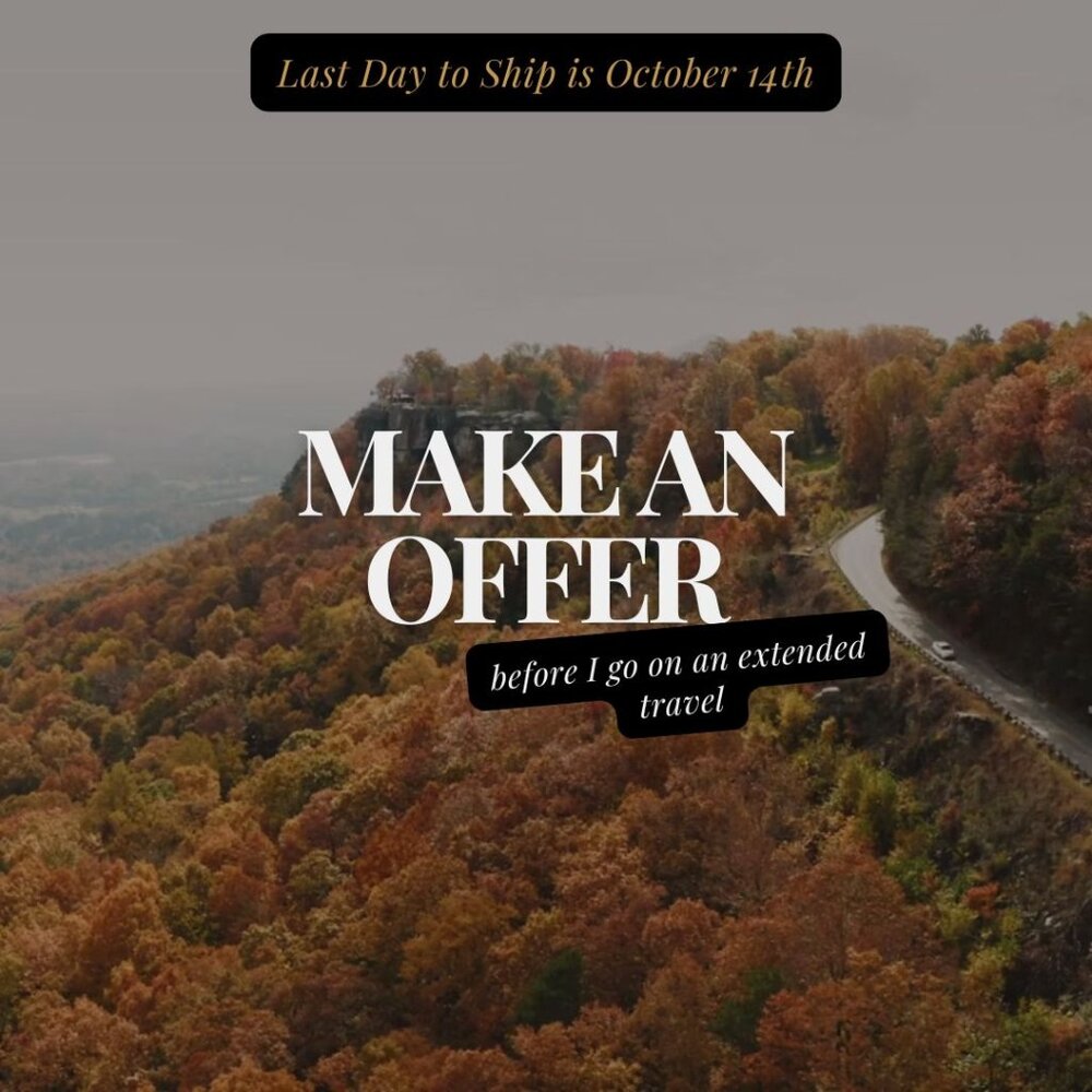 MAKE AN OFFER BEFORE OCTOBER 12TH
